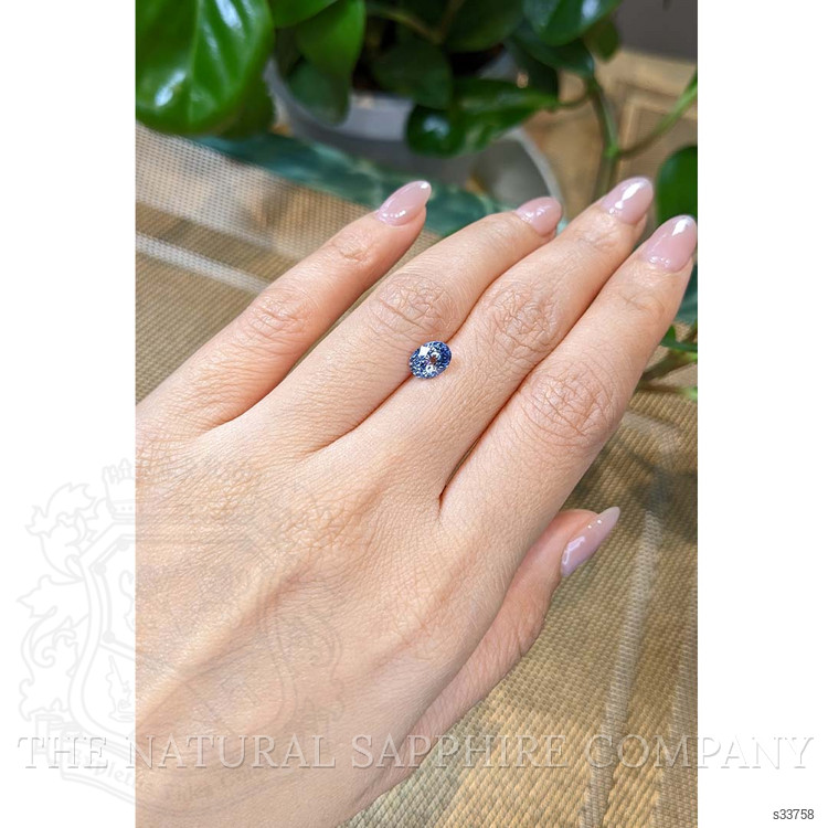 1.48 Ct. Bi Color Sapphire from Ceylon (Sri Lanka)