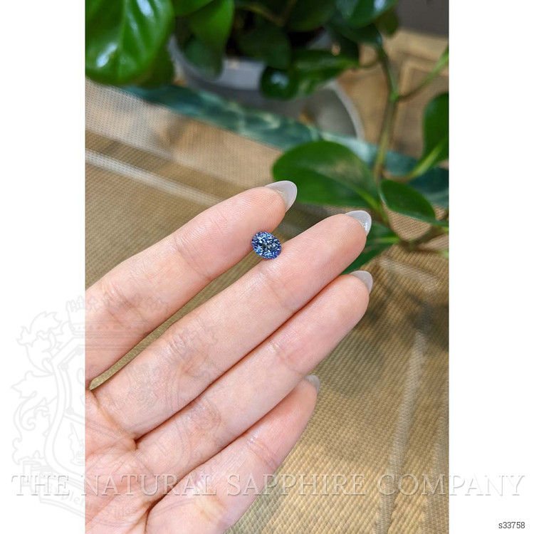 1.48 Ct. Bi Color Sapphire from Ceylon (Sri Lanka)