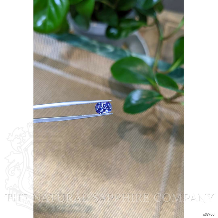 1.81 Ct. Violet Sapphire from Ceylon (Sri Lanka)