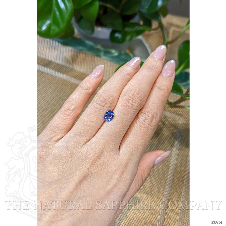 1.23 Ct. Color Change Sapphire from Ceylon (Sri Lanka)