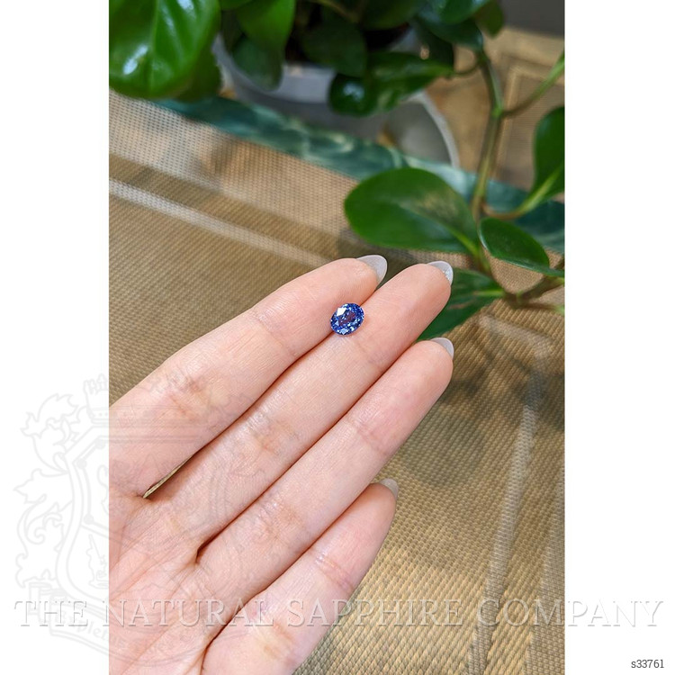 1.23 Ct. Color Change Sapphire from Ceylon (Sri Lanka)