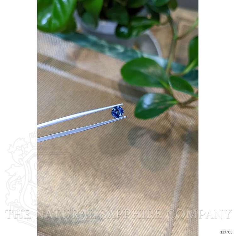 0.96 Ct. Blue Sapphire from Ceylon (Sri Lanka)