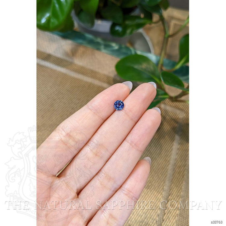 0.96 Ct. Blue Sapphire from Ceylon (Sri Lanka)