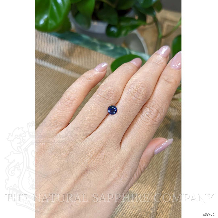 0.80 Ct. Bi Color Sapphire from Ceylon (Sri Lanka)