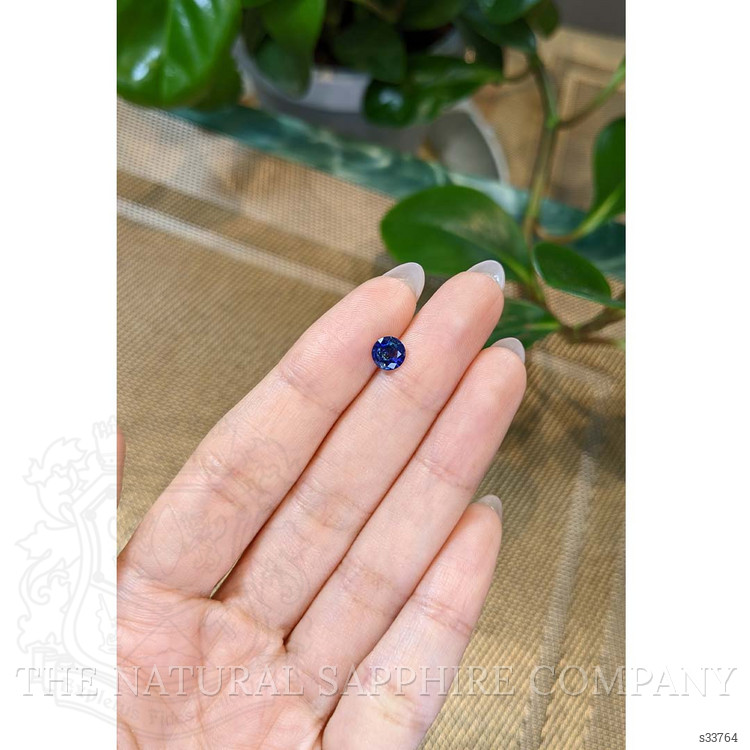 0.80 Ct. Bi Color Sapphire from Ceylon (Sri Lanka)