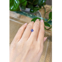 1.06 Ct. Color Change Sapphire from Ceylon (Sri Lanka) Life Style