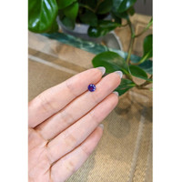0.71 Ct. Color Change Sapphire from Ceylon (Sri Lanka) Life Style