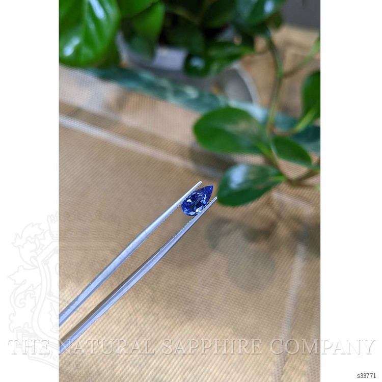 1.62 Ct. Blue Sapphire from Ceylon (Sri Lanka)