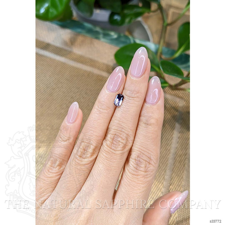 0.96 Ct. Bi Color Sapphire from Ceylon (Sri Lanka)