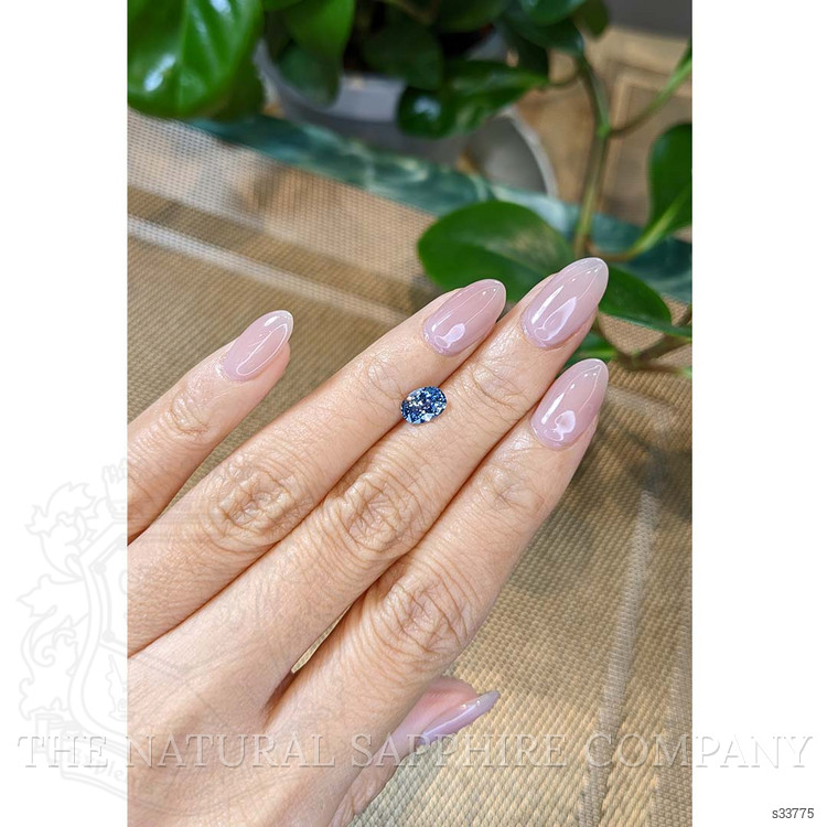 1.15 Ct. Blue Sapphire from Ceylon (Sri Lanka)