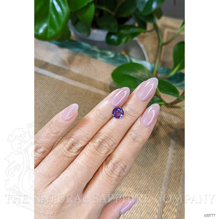 1.36 Ct. Color Change Sapphire from Ceylon (Sri Lanka)