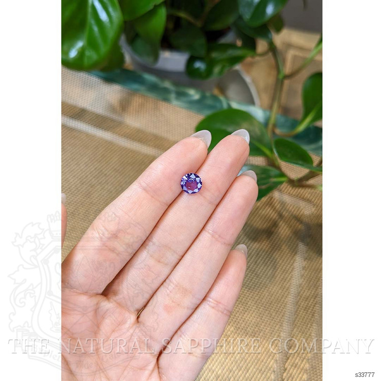 1.36 Ct. Color Change Sapphire from Ceylon (Sri Lanka)
