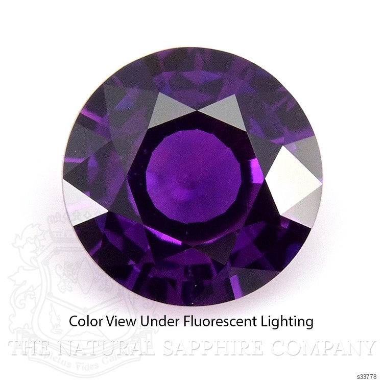 0.61 Ct. Color Change Sapphire from Ceylon (Sri Lanka)