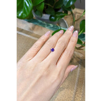 0.76 Ct. Color Change Sapphire from Ceylon (Sri Lanka) Life Style