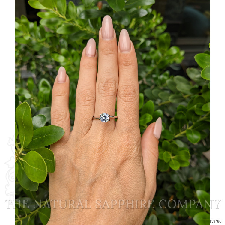 1.32 Ct. Blue Sapphire from Ceylon (Sri Lanka)
