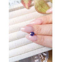 1.09 Ct. Purplish Blue Sapphire from Ceylon (Sri Lanka) Life Style