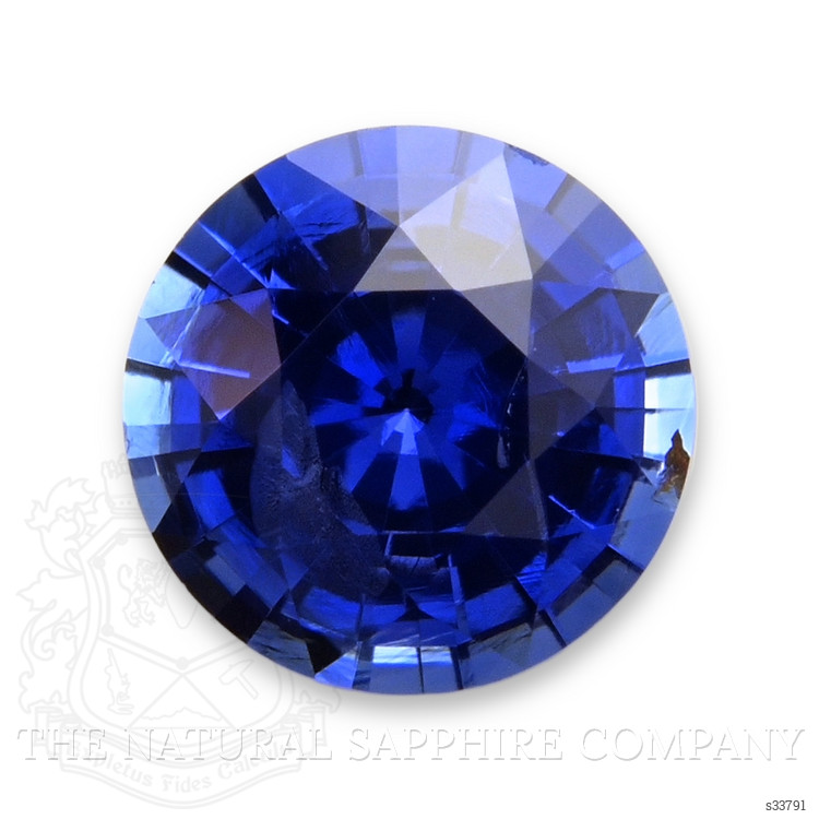 0.65 Ct. Blue Sapphire from Ceylon (Sri Lanka)