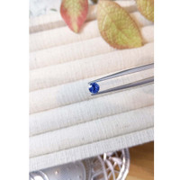 0.88 Ct. Blue Sapphire from Ceylon (Sri Lanka) Life Style