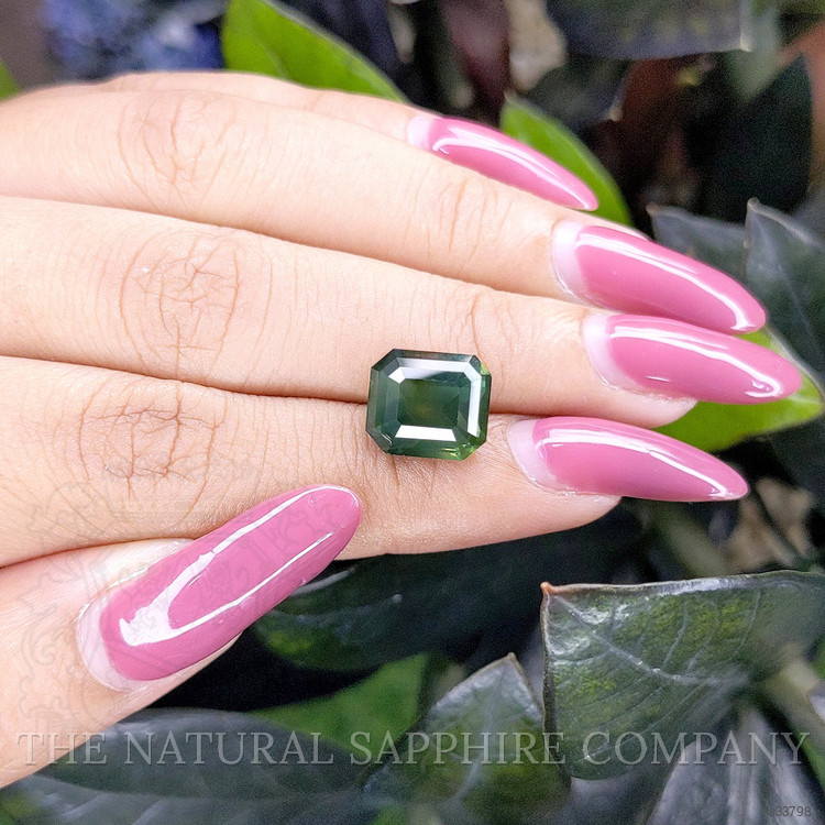 8.16 Ct. Yellowish Green Sapphire from Madagascar