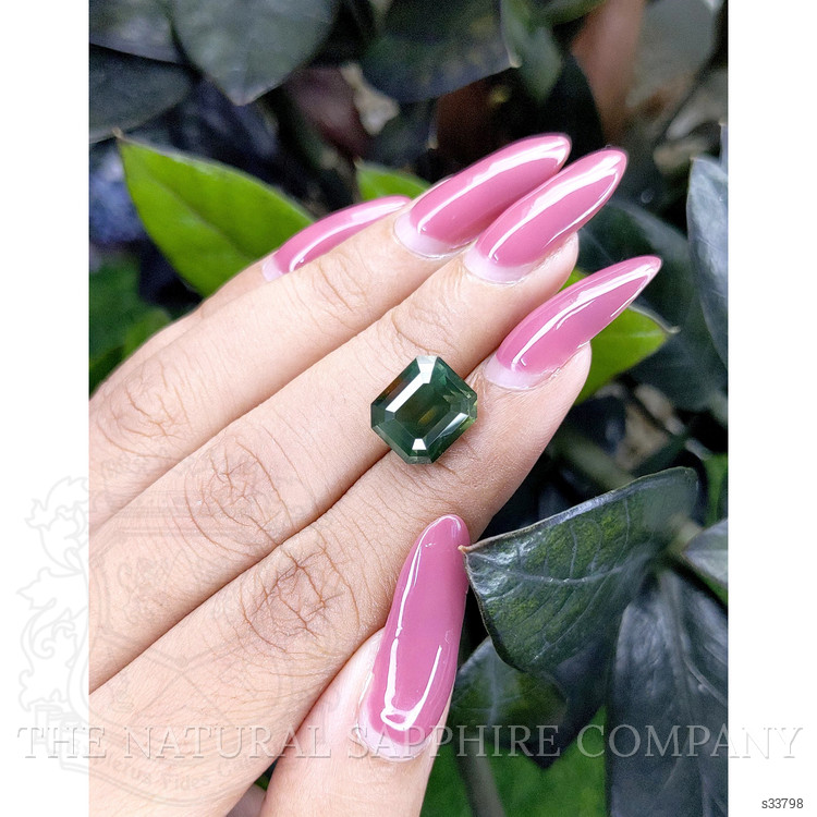 8.16 Ct. Yellowish Green Sapphire from Madagascar