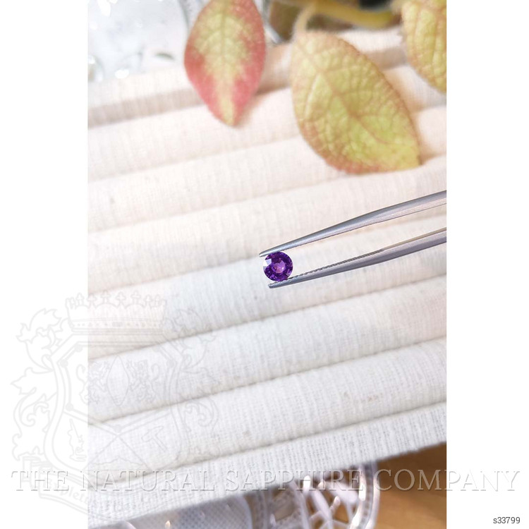 0.52 Ct. Color Change Sapphire from Ceylon (Sri Lanka)