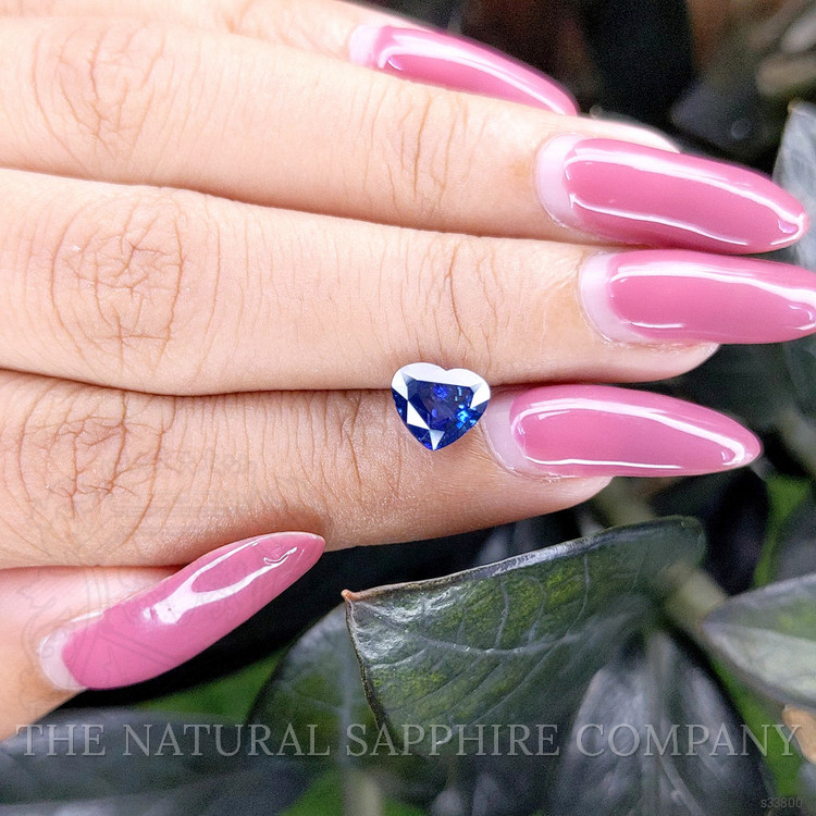 2.06 Ct. Blue Sapphire from Ceylon (Sri Lanka)