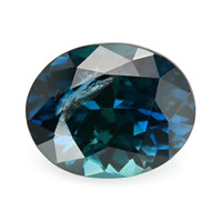 2.20 Ct. Greenish Blue Sapphire from Madagascar Video