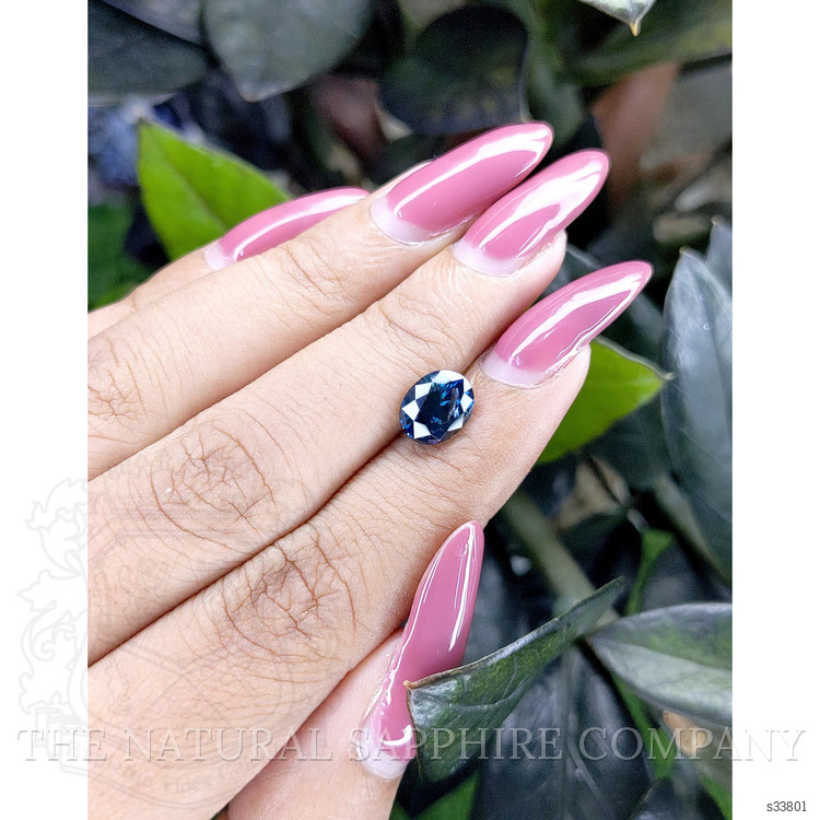 2.20 Ct. Greenish Blue Sapphire from Madagascar