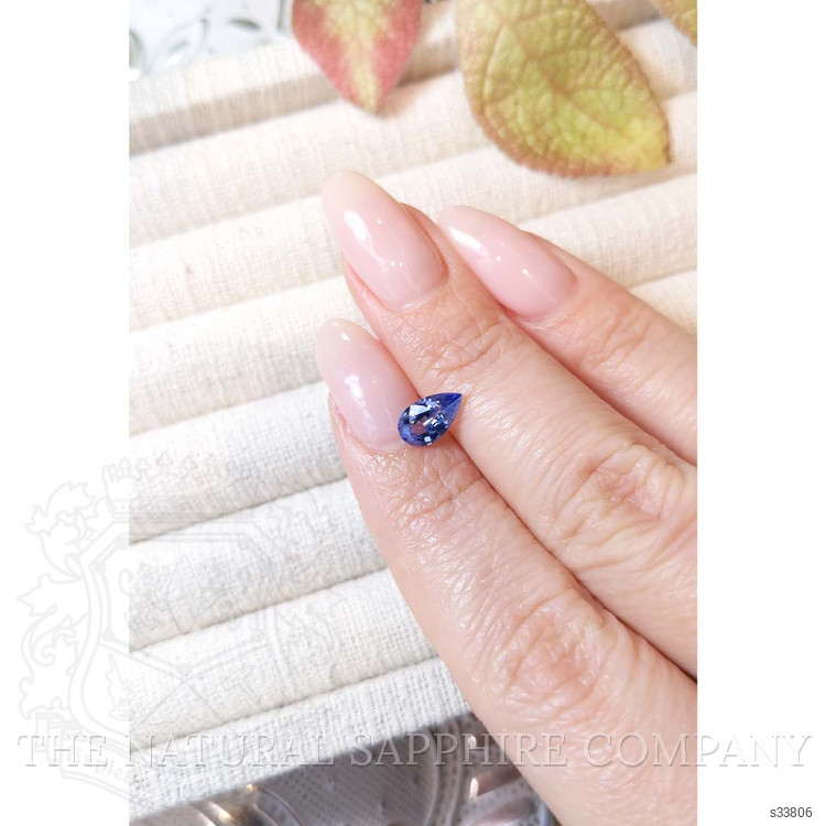 1.09 Ct. Blue Sapphire from Ceylon (Sri Lanka)