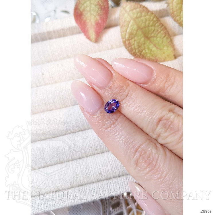 1.10 Ct. Purple Sapphire from Ceylon (Sri Lanka)
