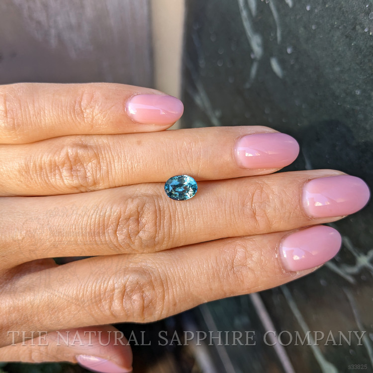 1.57 Ct. Bluish Green Sapphire from Madagascar