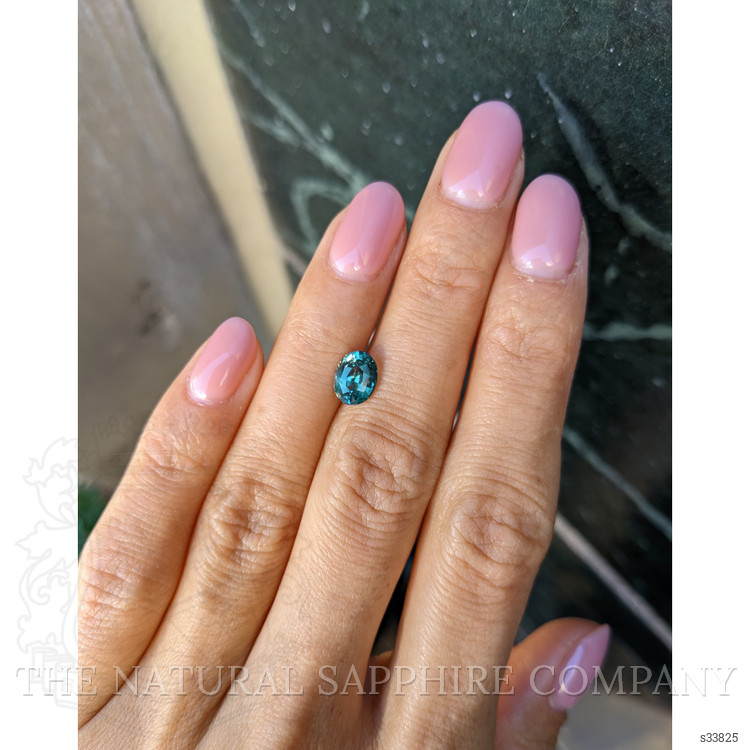 1.57 Ct. Bluish Green Sapphire from Madagascar