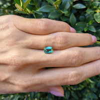 2.03 Ct. Yellowish Green Sapphire from Ceylon (Sri Lanka) Life Style