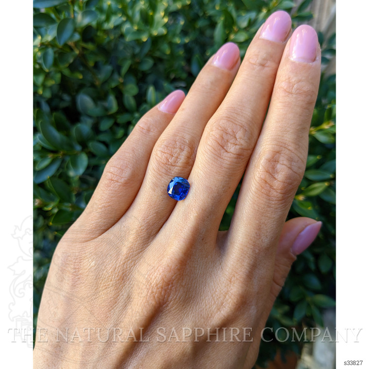 2.07 Ct. Blue Sapphire from Ceylon (Sri Lanka)