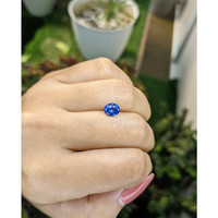 1.12 Ct. Blue Sapphire from Ceylon (Sri Lanka) Life Style