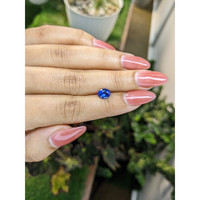 1.12 Ct. Blue Sapphire from Ceylon (Sri Lanka) Life Style