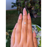 0.78 Ct. Bluish Grey Star Sapphire from Ceylon (Sri Lanka) Life Style
