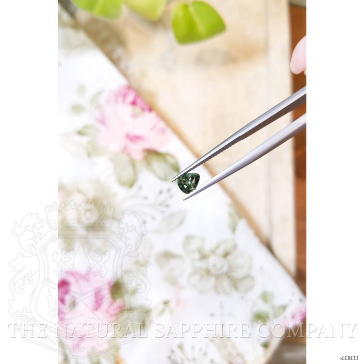 1.00 Ct. Green Sapphire from Madagascar