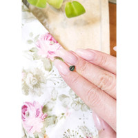 1.00 Ct. Green Sapphire from Madagascar Life Style