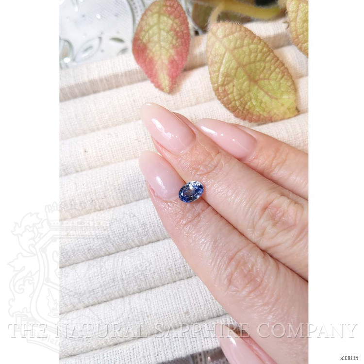 1.44 Ct. Bi Color Sapphire from Ceylon (Sri Lanka)