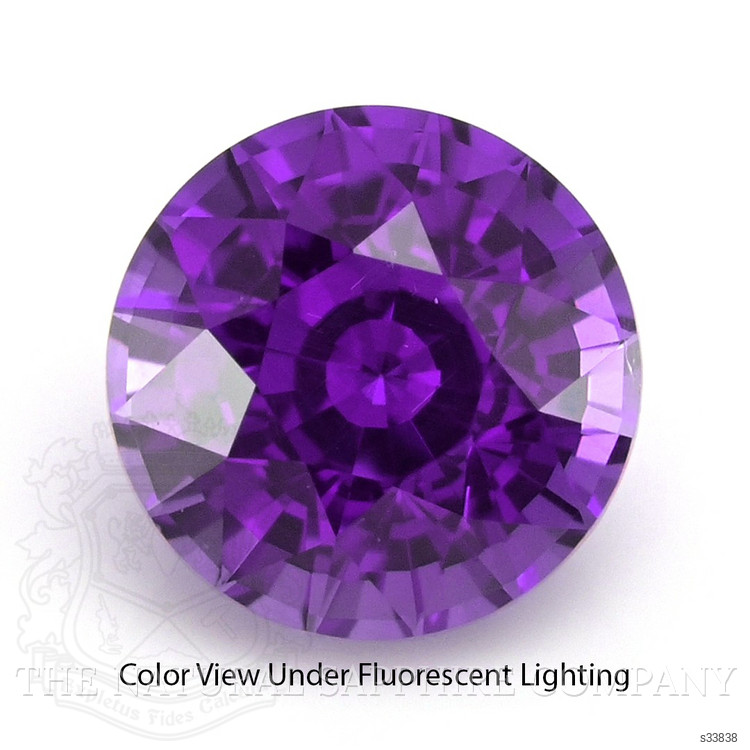 0.67 Ct. Color Change Sapphire from Ceylon (Sri Lanka)