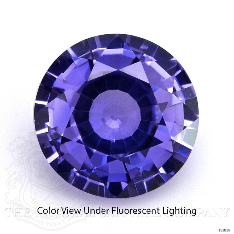 0.62 Ct. Color Change Sapphire from Ceylon (Sri Lanka)