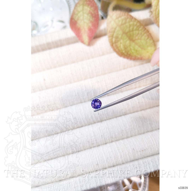 0.62 Ct. Color Change Sapphire from Ceylon (Sri Lanka)