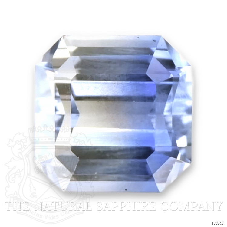 0.53 Ct. Bi Color Sapphire from Ceylon (Sri Lanka)