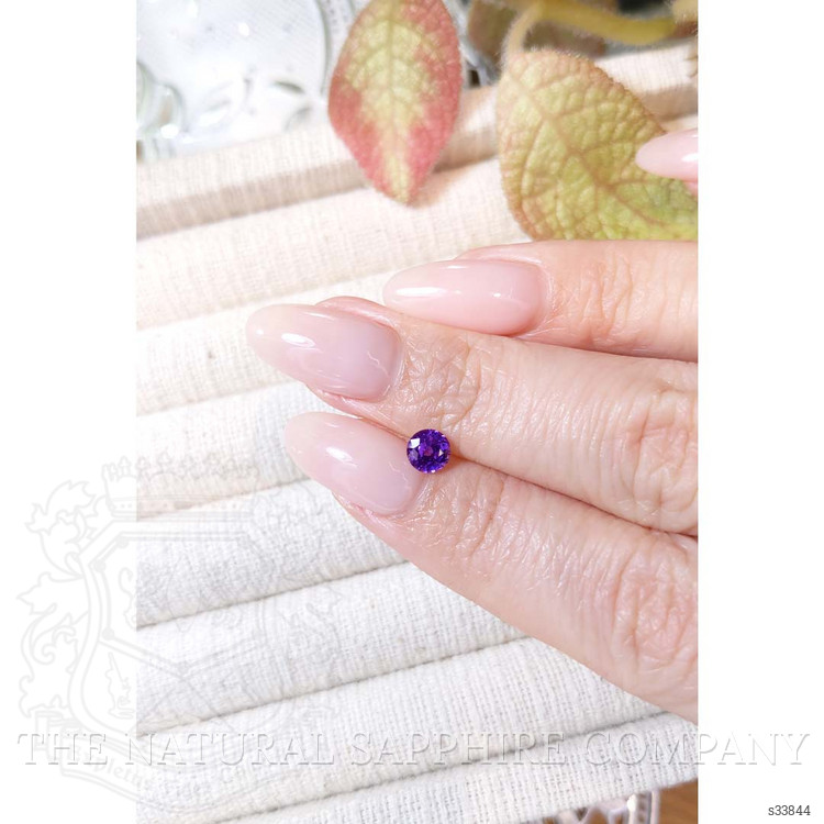 0.66 Ct. Color Change Sapphire from Ceylon (Sri Lanka)