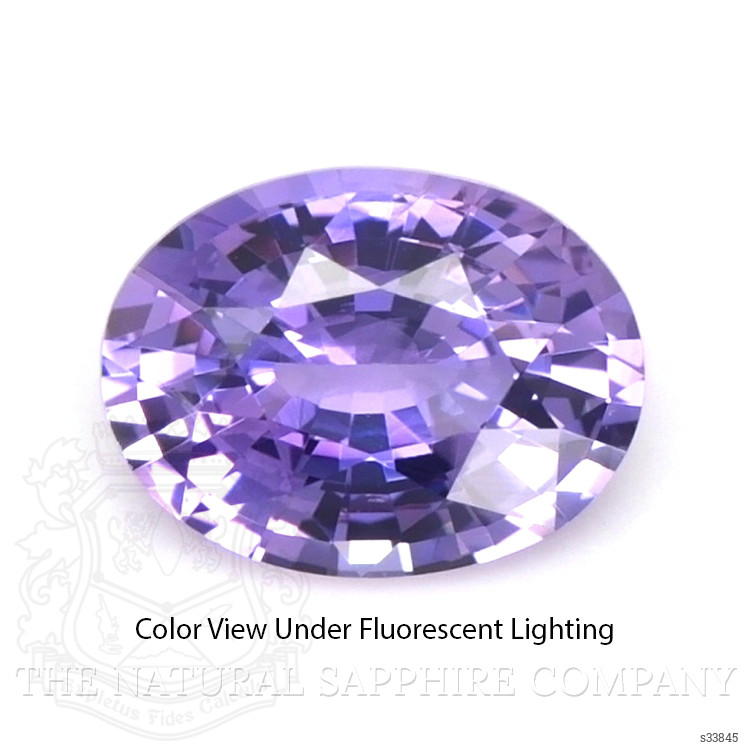 0.88 Ct. Color Change Sapphire from Ceylon (Sri Lanka)