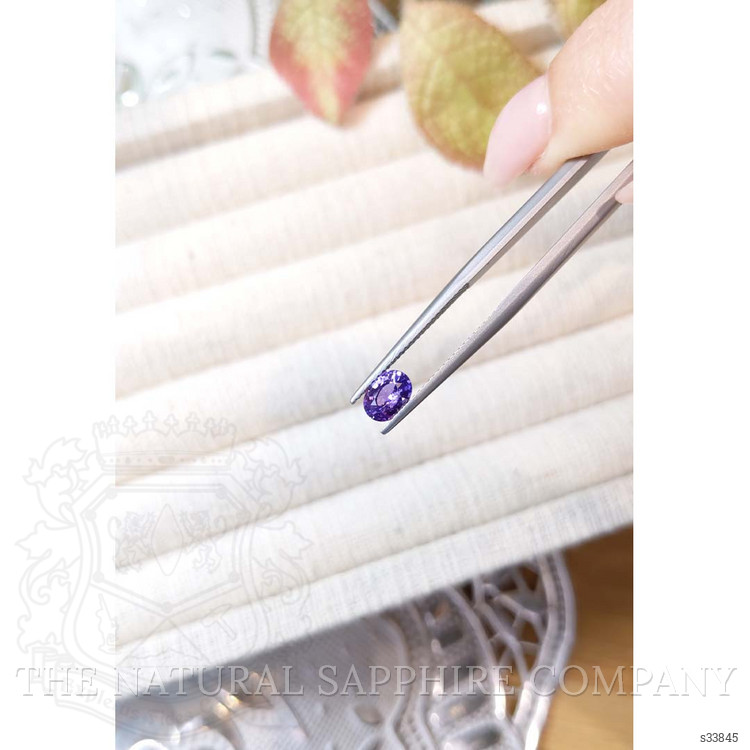 0.88 Ct. Color Change Sapphire from Ceylon (Sri Lanka)