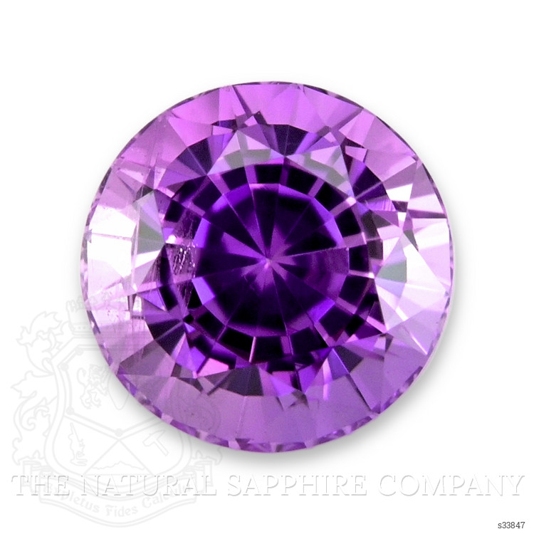0.72 Ct. Purplish Pink Sapphire from Ceylon (Sri Lanka)