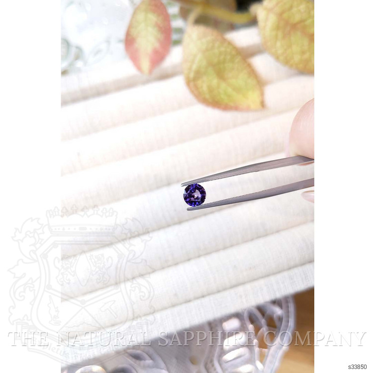 0.68 Ct. Color Change Sapphire from Ceylon (Sri Lanka)