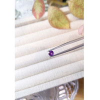 0.57 Ct. Purplish Pink Sapphire from Ceylon (Sri Lanka) Life Style